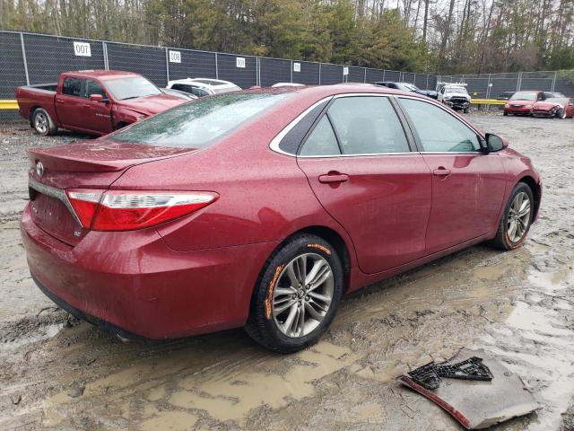 4T1BF1FK1GU568715 - 2016 TOYOTA CAMRY LE RED photo 3