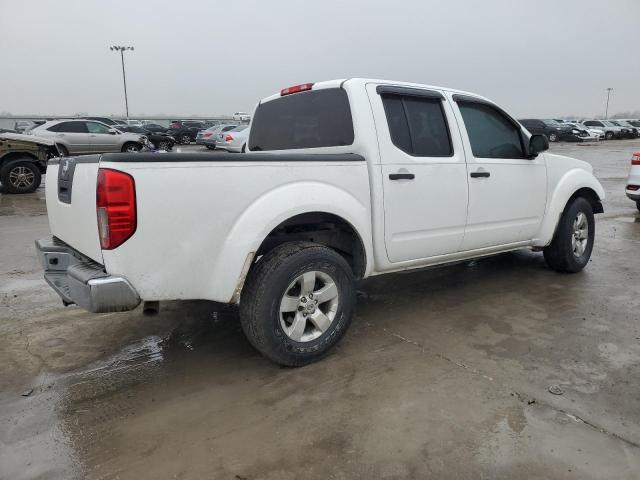 1N6AD0ER4BC432766 - 2011 NISSAN FRONTIER S WHITE photo 3