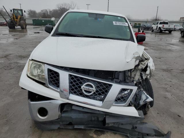 1N6AD0ER4BC432766 - 2011 NISSAN FRONTIER S WHITE photo 5