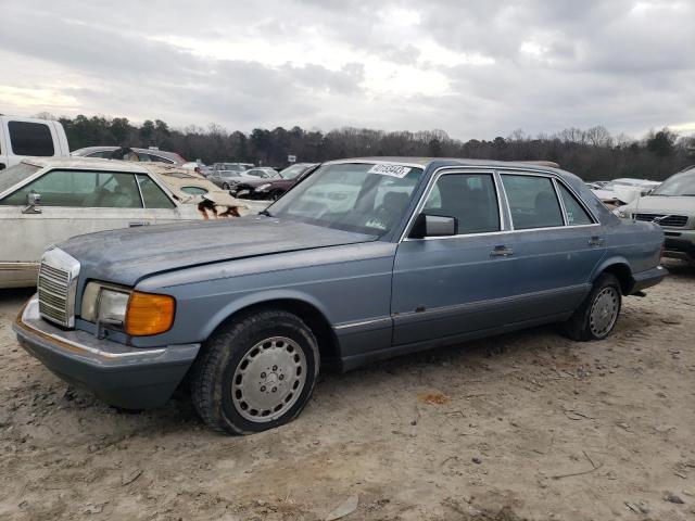 WDBCA35D0GA261672 - 1986 MERCEDES-BENZ 420 SEL BLUE photo 1