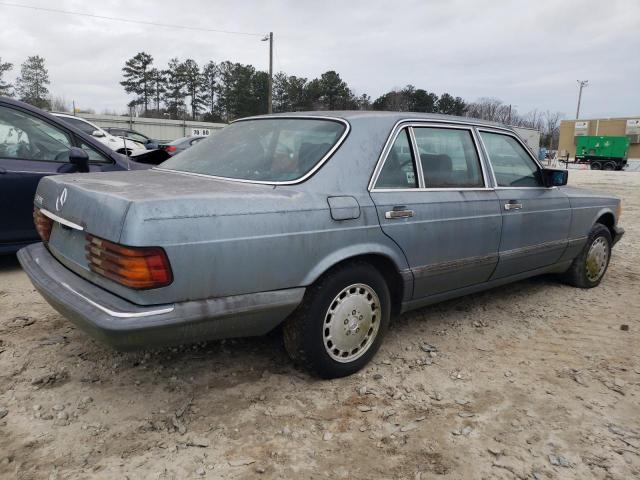 WDBCA35D0GA261672 - 1986 MERCEDES-BENZ 420 SEL BLUE photo 3