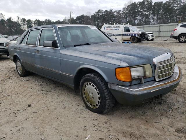 WDBCA35D0GA261672 - 1986 MERCEDES-BENZ 420 SEL BLUE photo 4