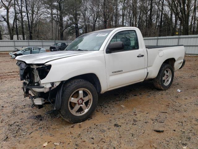 5TENX4CN3AZ679599 - 2010 TOYOTA TACOMA WHITE photo 1