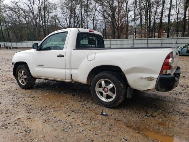 5TENX4CN3AZ679599 - 2010 TOYOTA TACOMA WHITE photo 2