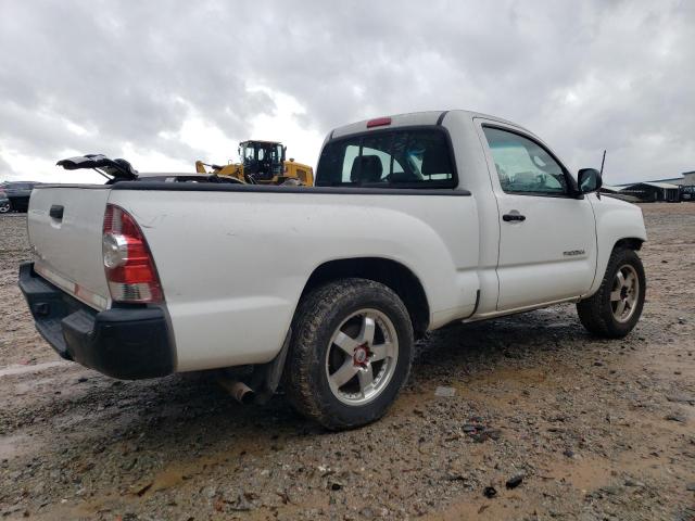 5TENX4CN3AZ679599 - 2010 TOYOTA TACOMA WHITE photo 3