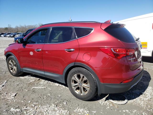 5XYZU3LB6GG341689 - 2016 HYUNDAI SANTA FE S RED photo 2