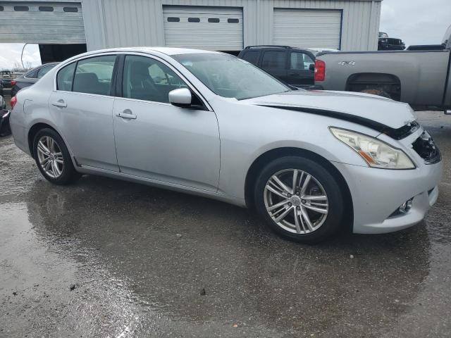 JN1CV6AP5BM506774 - 2011 INFINITI G37 BASE SILVER photo 4