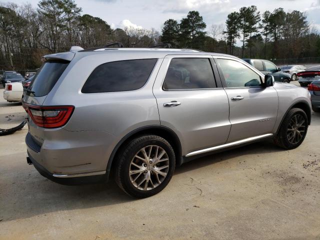 1C4RDHEG1EC370038 - 2014 DODGE DURANGO CITADEL GRAY photo 3