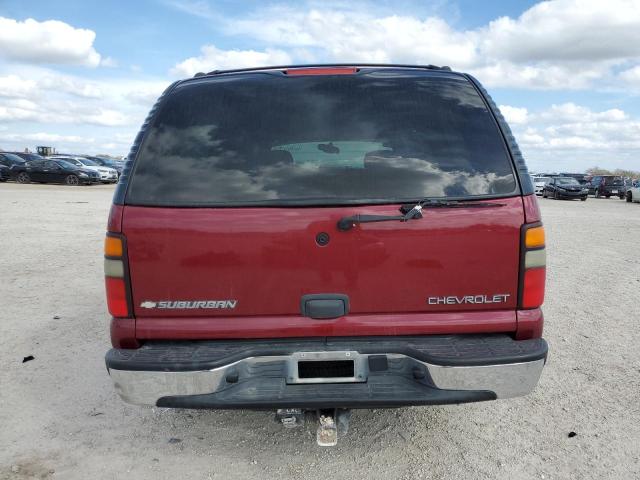 3GNEC16Z74G223587 - 2004 CHEVROLET SUBURBAN C1500 MAROON photo 6