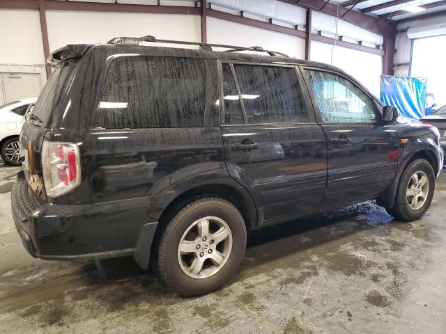 5FNYF28546B028438 - 2006 HONDA PILOT EX BLACK photo 3