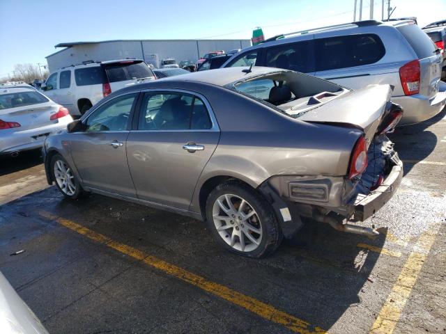 1G1ZE5EB3AF289849 - 2010 CHEVROLET MALIBU LTZ ნაცრისფერი ფოტო 2