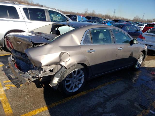 1G1ZE5EB3AF289849 - 2010 CHEVROLET MALIBU LTZ ნაცრისფერი ფოტო 3