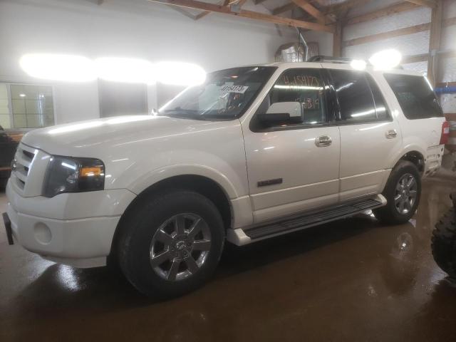 1FMFU19528LA44820 - 2008 FORD EXPEDITION LIMITED WHITE photo 1
