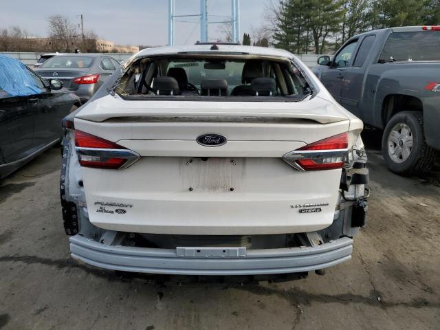 3FA6P0SUXLR132232 - 2020 FORD FUSION TITANIUM WHITE photo 6