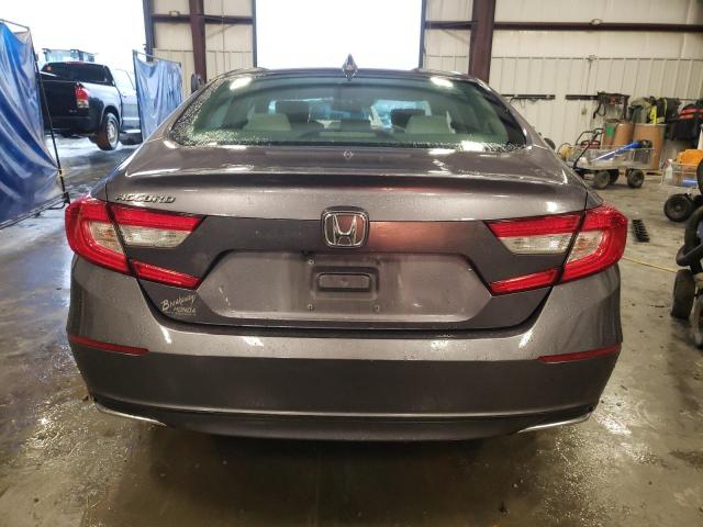 1HGCV1F15LA021821 - 2020 HONDA ACCORD LX GRAY photo 6