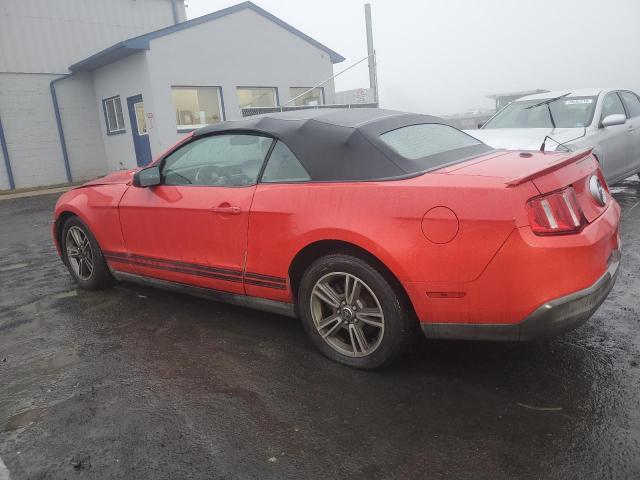 1ZVBP8EN6A5173904 - 2010 FORD MUSTANG RED photo 2