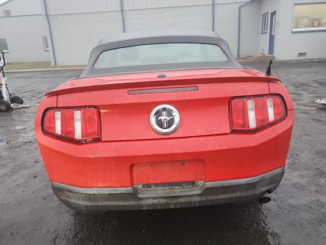 1ZVBP8EN6A5173904 - 2010 FORD MUSTANG RED photo 6