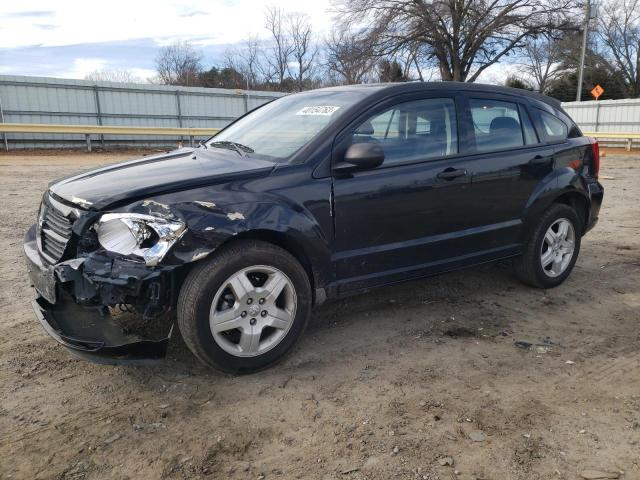 1B3HB28B78D699891 - 2008 DODGE CALIBER BLACK photo 1