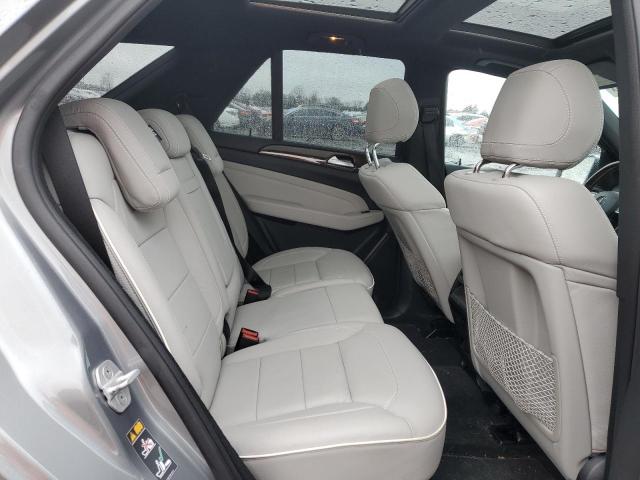 4JGDA5HB9EA317368 - 2014 MERCEDES-BENZ ML 350 4MATIC SILVER photo 10