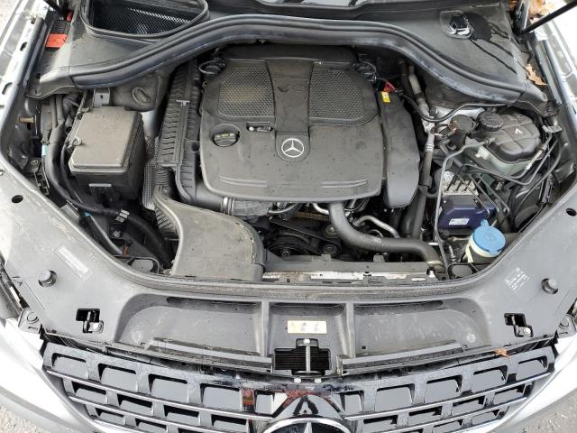 4JGDA5HB9EA317368 - 2014 MERCEDES-BENZ ML 350 4MATIC SILVER photo 11