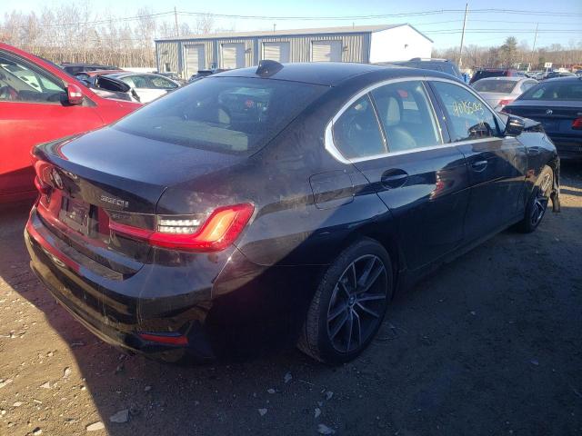 3MWSR7J06L8B05832 - 2020 BMW 330XI BLACK photo 3