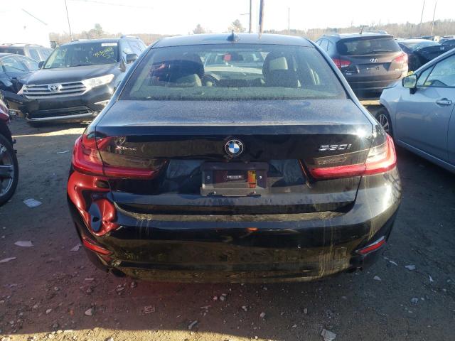 3MWSR7J06L8B05832 - 2020 BMW 330XI BLACK photo 6