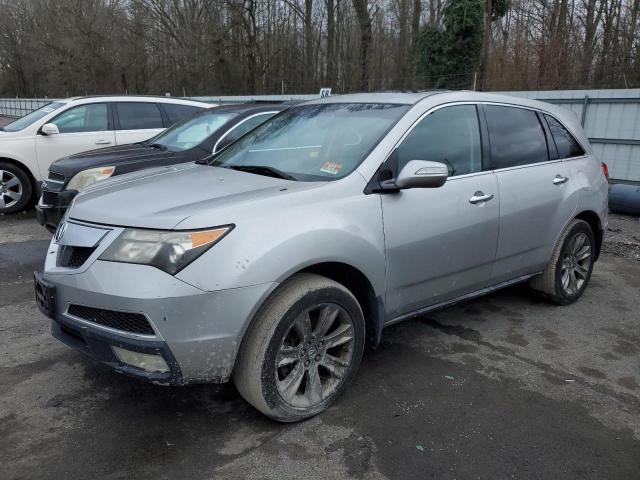 2HNYD2H55AH533293 - 2010 ACURA MDX ADVANCE SILVER photo 1