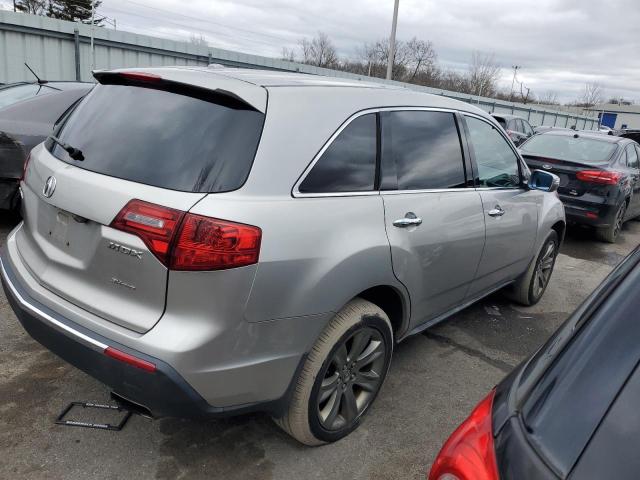 2HNYD2H55AH533293 - 2010 ACURA MDX ADVANCE SILVER photo 3