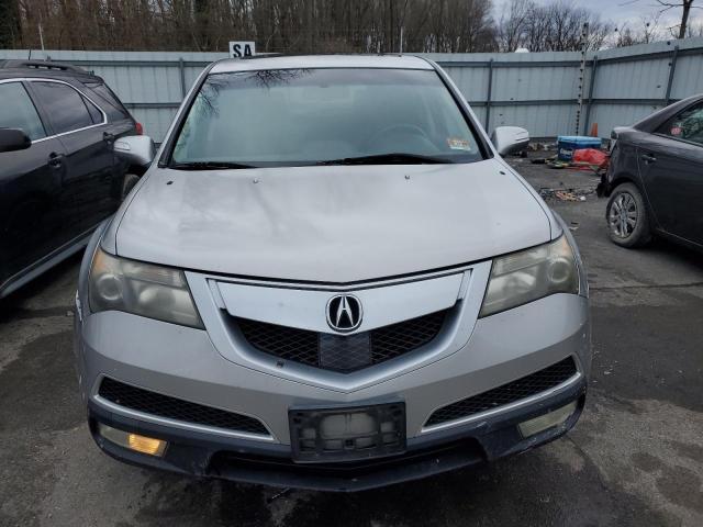 2HNYD2H55AH533293 - 2010 ACURA MDX ADVANCE SILVER photo 5