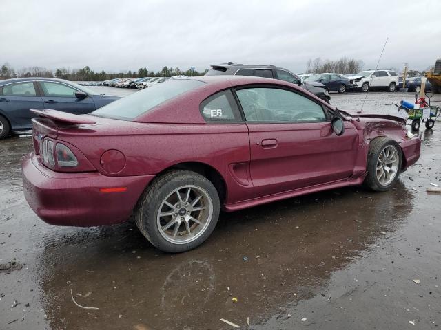 1FALP4046SF280418 - 1995 FORD MUSTANG MAROON photo 3