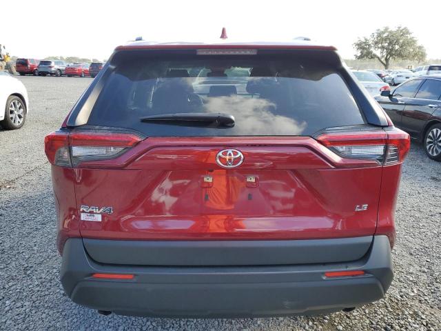 JTMH1RFV9MD063992 - 2021 TOYOTA RAV4 LE RED photo 6