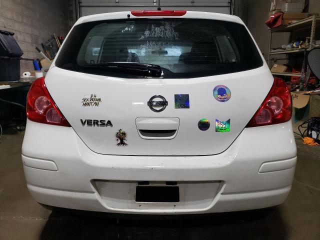 3N1BC1CP1CK810543 - 2012 NISSAN VERSA S WHITE photo 6