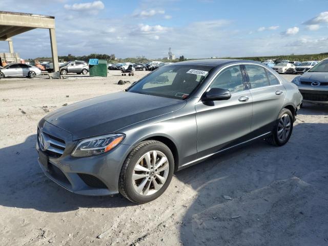 55SWF8EB3KU285328 - 2019 MERCEDES-BENZ C 300 4MATIC GRAY photo 1