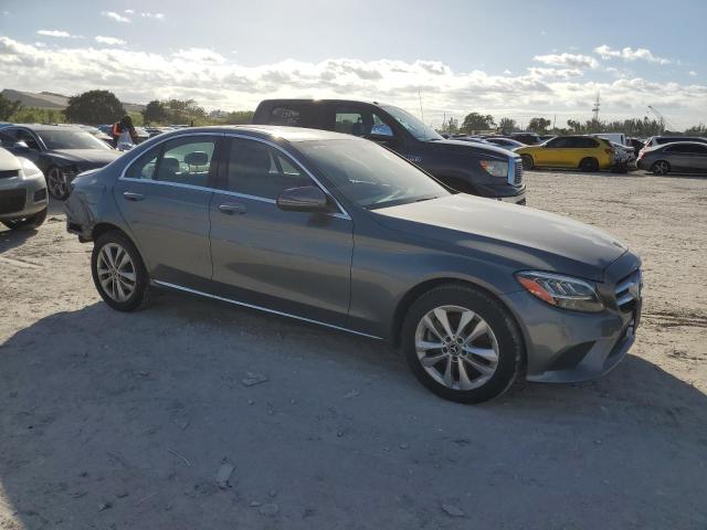 55SWF8EB3KU285328 - 2019 MERCEDES-BENZ C 300 4MATIC GRAY photo 4