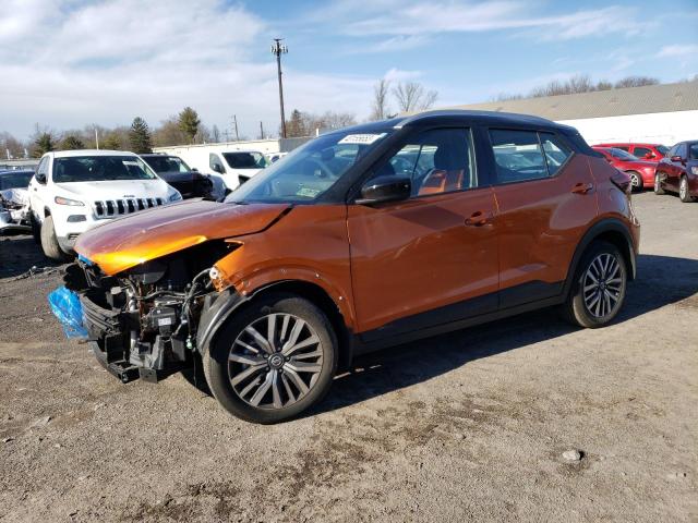 3N1CP5CV1ML547528 - 2021 NISSAN KICKS SV ORANGE photo 1