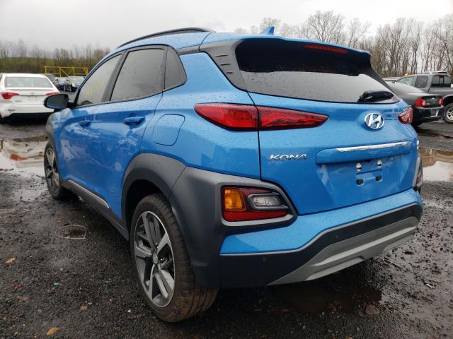 KM8K5CA59LU495426 - 2020 HYUNDAI KONA ULTIMATE BLUE photo 3