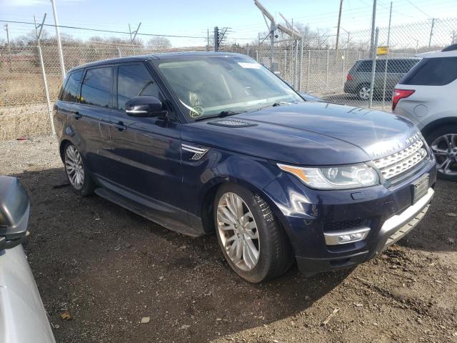 SALWR2WF3EA393364 - 2014 LAND ROVER RANGE ROVE HSE BLUE photo 4