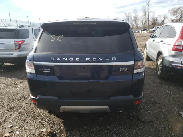 SALWR2WF3EA393364 - 2014 LAND ROVER RANGE ROVE HSE BLUE photo 6