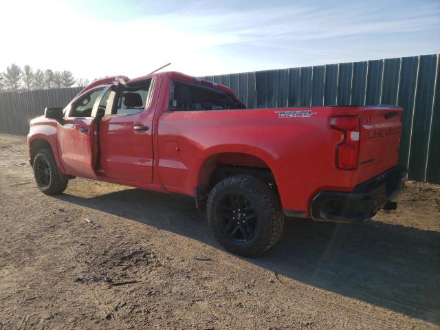 1GCPYCEF1MZ335811 - 2021 CHEVROLET SILVERADO K1500 TRAIL BOSS CUSTOM RED photo 2