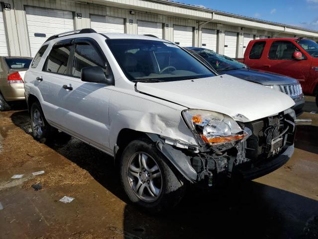 KNDJF723077321153 - 2007 KIA SPORTAGE EX WHITE photo 4