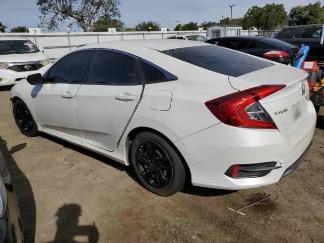 19XFC2E6XKE005842 - 2019 HONDA CIVIC LX WHITE photo 2