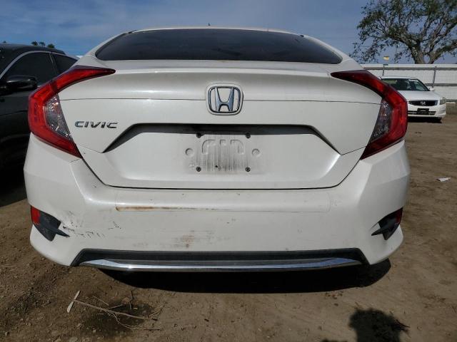 19XFC2E6XKE005842 - 2019 HONDA CIVIC LX WHITE photo 6