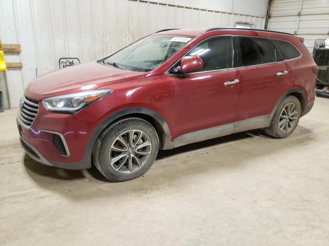 KM8SMDHF1HU222916 - 2017 HYUNDAI SANTA FE S RED photo 1