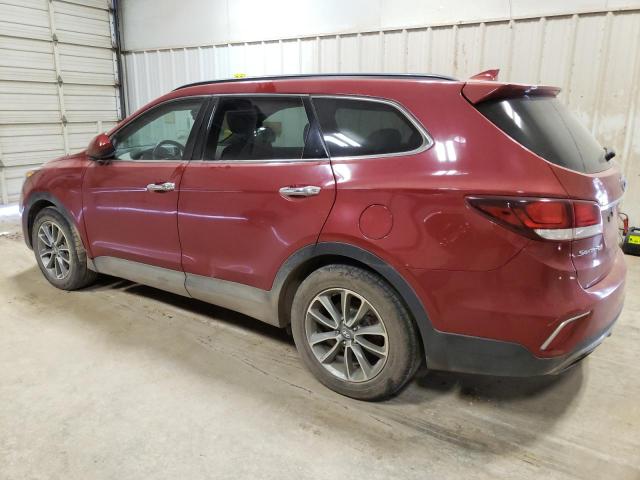 KM8SMDHF1HU222916 - 2017 HYUNDAI SANTA FE S RED photo 2