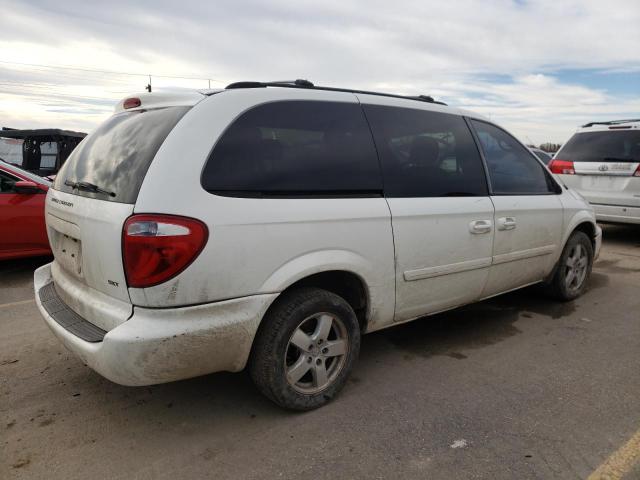 2D4GP44L77R251056 - 2007 DODGE GRAND CARA SXT WHITE photo 3