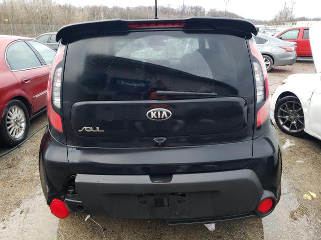 KNDJN2A21G7380839 - 2016 KIA SOUL BLACK photo 6