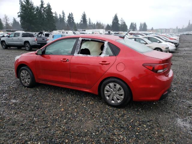 3KPA24AB7KE205623 - 2019 KIA RIO S RED photo 2