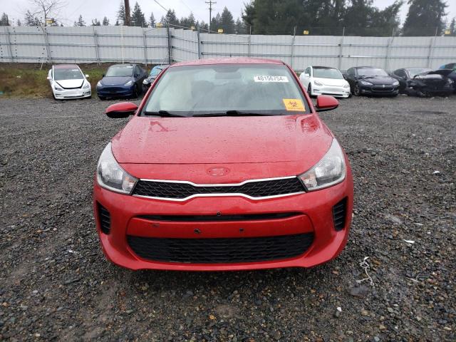 3KPA24AB7KE205623 - 2019 KIA RIO S RED photo 5