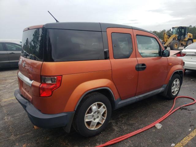 5J6YH18329L003519 - 2009 HONDA ELEMENT LX ORANGE photo 3