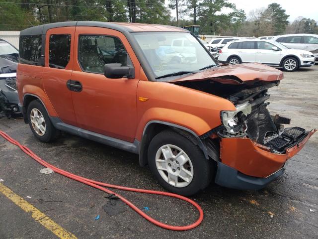 5J6YH18329L003519 - 2009 HONDA ELEMENT LX ORANGE photo 4